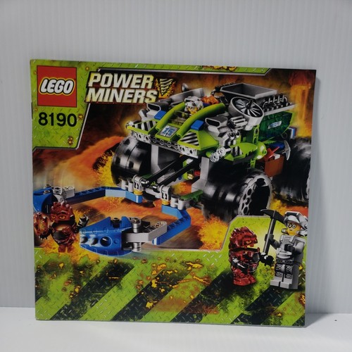 Lego Power Miners 8190 Claw Catcher instructions Booklet ONLY - 第 1/2 張圖片