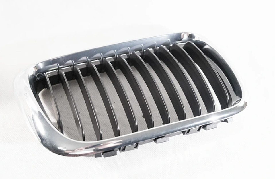 Grille de calandre avant gauche chrome et noir pour BMW Série 3 E36 phase 2