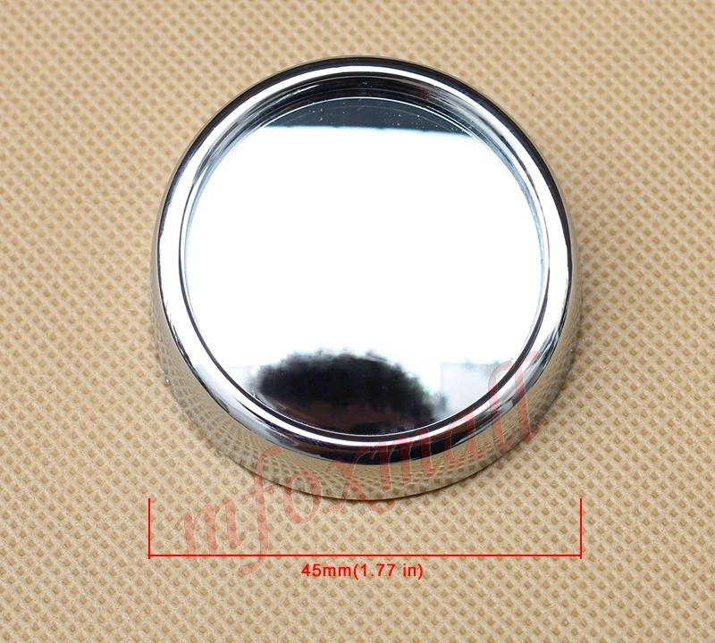 2PCS Vehicle Accessories Rear View Blind Spot Mirror Round Fit Wide Angle Convex - Image 2 of 4