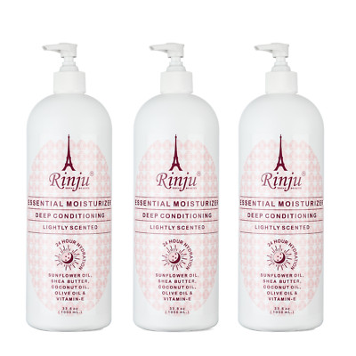 Rinju Essential  Moisturizer - 33.8 oz Pack of 3