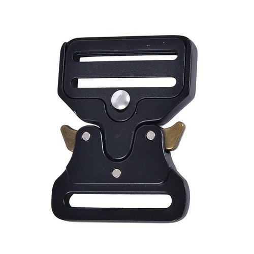 Quick Side Release Metal Strap Buckle Black for Bags Luggage Webbing Sewing s - Picture 7 of 26