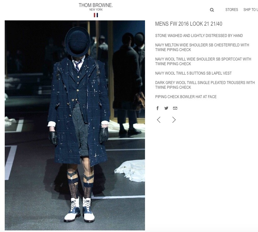 Thom Browne - Mens Coat, Size S - M, Chesterfield, Authentic from Runway image 2