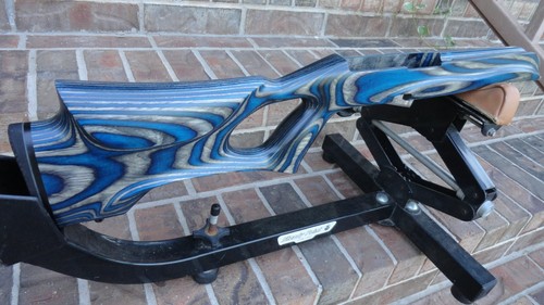 597 REMINGTON TALON SATIN BLUE AMBIDEXTROUS Stock / NORMAL Barrel FREE SHIP 694 - Picture 2 of 12