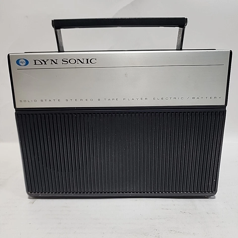 Reproductor estéreo de 8 pistas de estado sólido DYN Electronics Sonic DS-876P AC/DC Japón Foto 4 de 4
