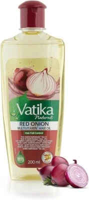 Vatika Naturals Red Onion Hair Oil 200 ml For Anti Hair Fall