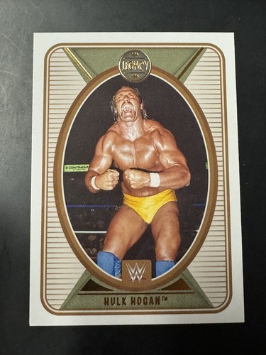 2022 Panini Chronicles WWE Hulk Hogan #144 Legacy Brand - Bronze parallel
