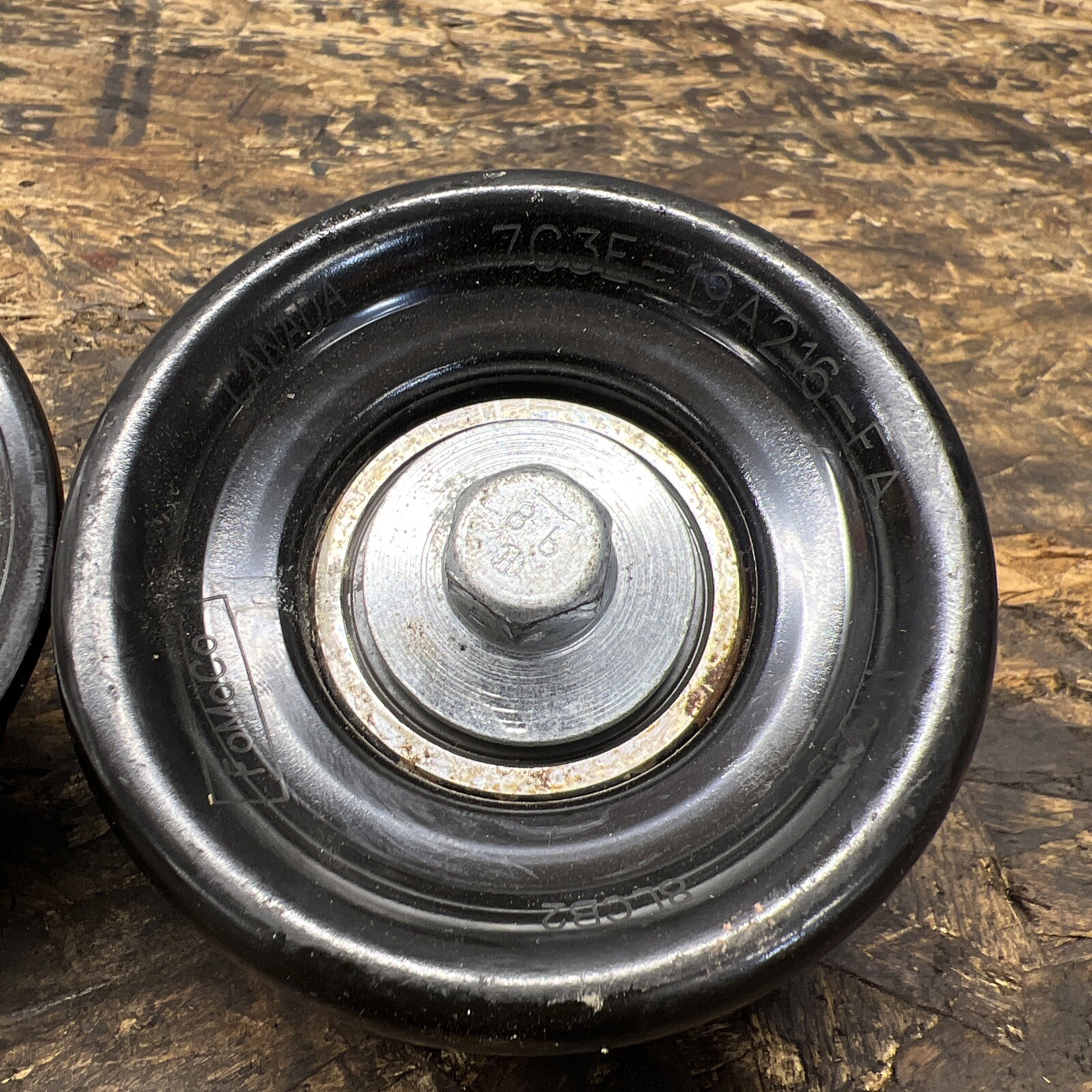 20032010 6.0L 6.4L Ford Powerstroke OEM Motorcraft Idler Pulley Set eBay