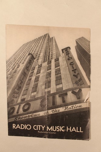 Radio City Music Hall Program November 11 1943