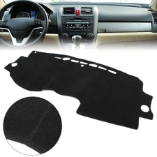 Car Dash Mat Dashboard Cover Dashmat For Honda CRV CR-V 2007-2011 08 09 10 Black
