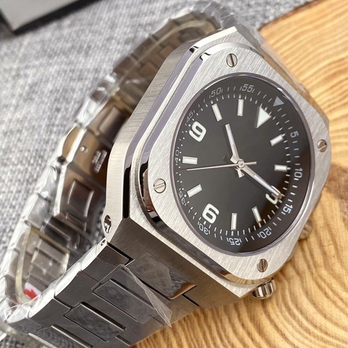 Tandorio 42MM Square Watch With GMT Function Auto NH35A Men Black Dial Sapphire - Picture 6 of 9