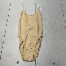 Capezio Nude Camisole Leotard W/ Adjustable Strap Women's Size Small NEW