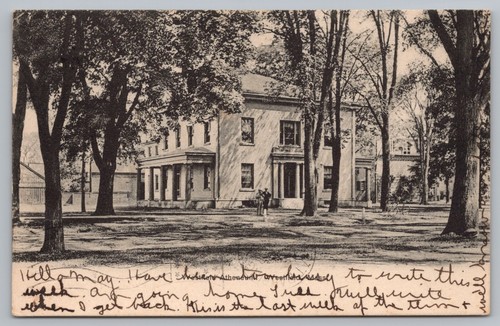 Westfield Atheneum Westfield MA c1905 Collotype Postcard Posted