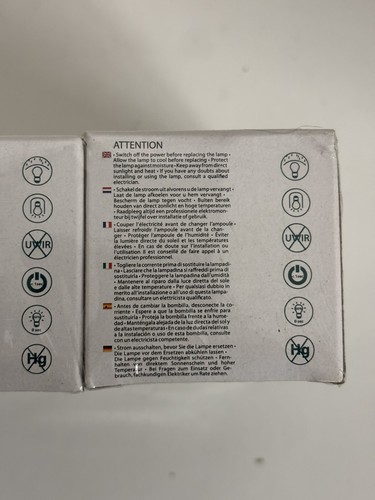 10 x TopLUX ECO Halogen 35 Watt GU5.3 MR16 Lamp - Picture 5 of 6