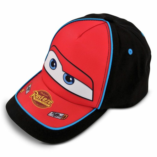 Disney Boys Cars Lightning McQueen Cotton Baseball Cap  (Ages 2-7) - Picture 1 of 13