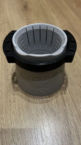 Porte-brosse à peinture pot d'eau Citadel - imprimé en 3D. Noir - Photo 1/5