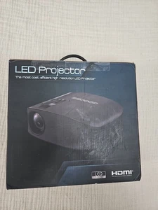 Goodee Hdmi, Projecteur Led, 1920/1080 Résolution, Entrée USB, Sortie d'écoute,