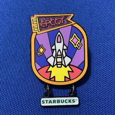 Disney Pin - 2025 Starbucks Mystery Pin - EPCOT - Mission Space - Pin Only