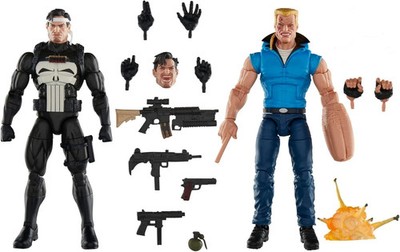 マーベルレジェンド Punisher War Journal Hasbro Marvel Legends Punisher & Bushwacker 2 Pack The Punisher