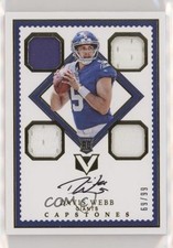 2017 Panini Vertex Rookie Capstones 69/99 Davis Webb #106 Auto 0c6