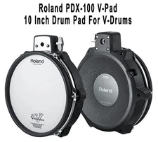 Roland PDX-100 V-Pad 10 inch Drum Pad - V-Drums TD-50 TD-27 TD-25 Modules