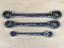 GearWrench Double Box Ratcheting Wrenches 8, 10, 12, 13, 16, 17, 18, 19mm, 5/8..