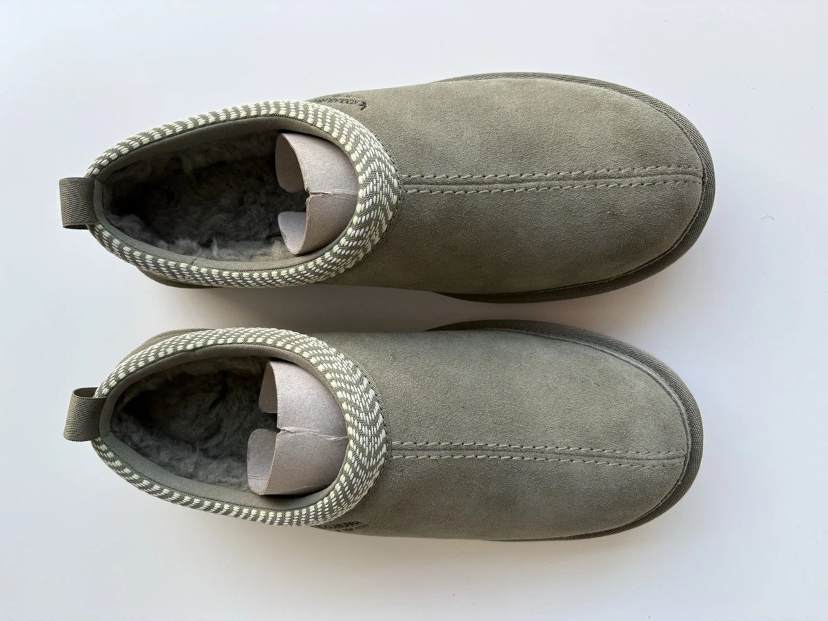 UGG Gray Solid Slippers for Men | eBay display picture 2