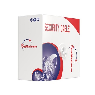 Alarm Cable 22/4 Solid CCA Copper Wire 4 Conductor Security System Burglar Alarm