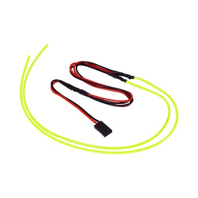 INJORA RC LED Strip Lights Flexible Cuttable for TRX4M SCX24 550 mm, Green