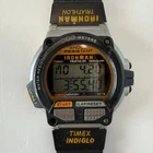 💠 Vintage Timex Ironman Triathlon Indiglo Digital Watch 8 Lap Memory 200M Works