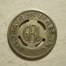 Gildea Bus Lines (Hollidaysburg, Pennsylvania) transit token - PA460A