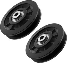 90mm Nylon Bearing Gym Pulley Wheel Universal Replacement