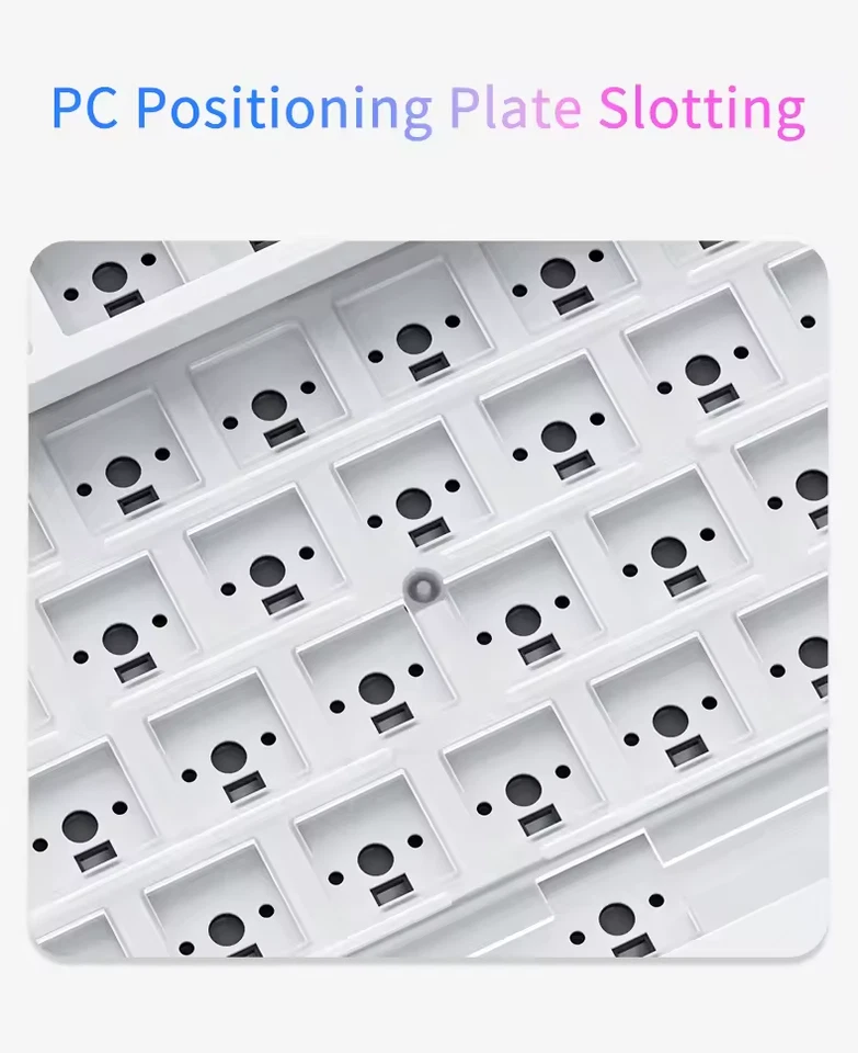 Mechanical Gaming Keyboard RGB Wireless/Wired TFT Screen AJAZZ AK820 Pro - Image 3 of 4