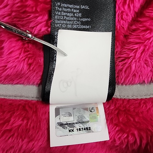 The North Face Vest Girls Large Pink Hooded Fleece Pocket Active Outdoor Casual - Picture 20 of 20