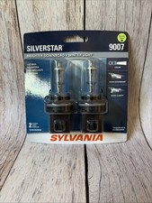 Sylvania 9007 Silverstar High Performance Halogen Headlight Set 2 Bulbs New Sylvania 9007 Silverstar High Performance Halogen Headlight Set 2 Bulbs New