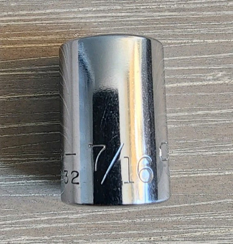 Craftsman EE. UU. 7/16" Enchufe 12 Puntos 3/8 Unidad -G- 44332 - Imagen 1 de 5