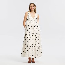 Women's Tiered Maxi Dress - A