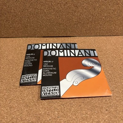 Thomastik-Infeld Dominant 133 G And 132 D Set Violin Strings Medium Aluminium