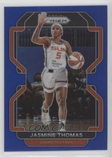 2022 Panini Prizm WNBA Blue Prizm 125/149 Jasmine Thomas #27 nd3