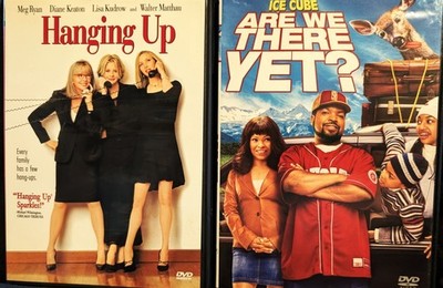 Hanging Up Ryan/Keaton/ Kudrow Are We There Yet 2 DVDs Ice Cube VG  PET RESCUE