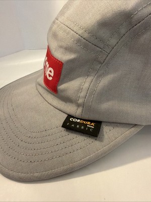 Supreme Cordura Camp Cap Hat Silver Box Logo | eBay