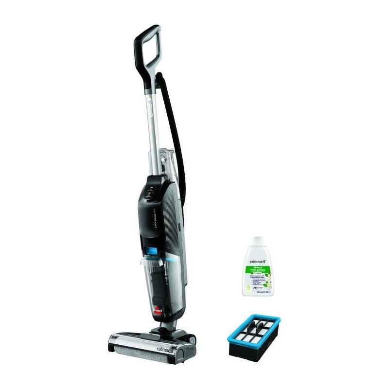 Aspirateur nettoyeur 3 en 1 BISSELL CrossWave HF2 Select avec double réservoir d'eau