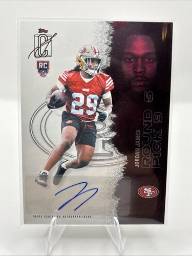 2025 Topps Signature Jordan James Red (RAW)