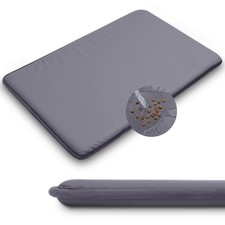 Outdoor Dog Crate Pad Bed, Reversible Waterproof Wipeable Kennel Mat, 35x22