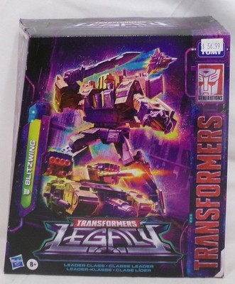 Transformers Legacy Leader Class Blitzwing Decepticon Hasbro 2022 New Sealed