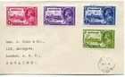 1935 SILVER JUBILEE CANADA/NEWFOUNDLAND PLAIN FDC VICTORIA CDS PMKS VGC