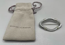 David Yurman 14k Gold & 925 Silver Brooch/Pin Nice Condition With Pouch
