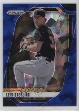 2025 Panini Prizm Blue Ice Prizm Levi Sterling #279 3n1