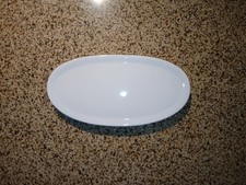 American Standard CADET 3 DECOR 735175 Toilet Tank Lid Cover, WHITE 735175