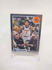 2025-26 Topps Basketball - #80BK-18 1980 Throwback AJ Johnson Wizards 🪄