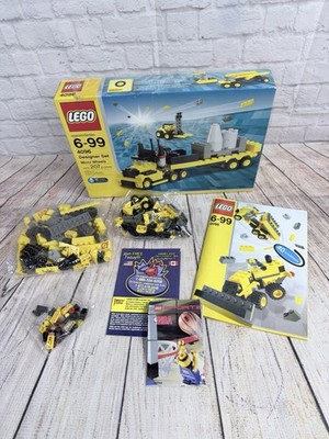 Lego Designer 4096, MICRO WHEELS, Make 40 creations, 2003 Vintage, NEW in Box